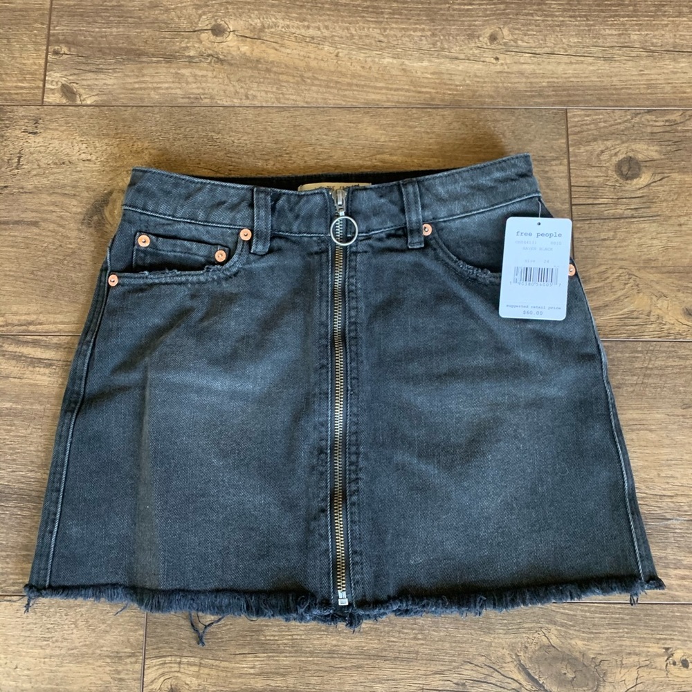 Free People Jean Skirt NWT